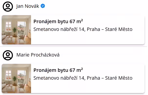 Zprávy od zájemců
